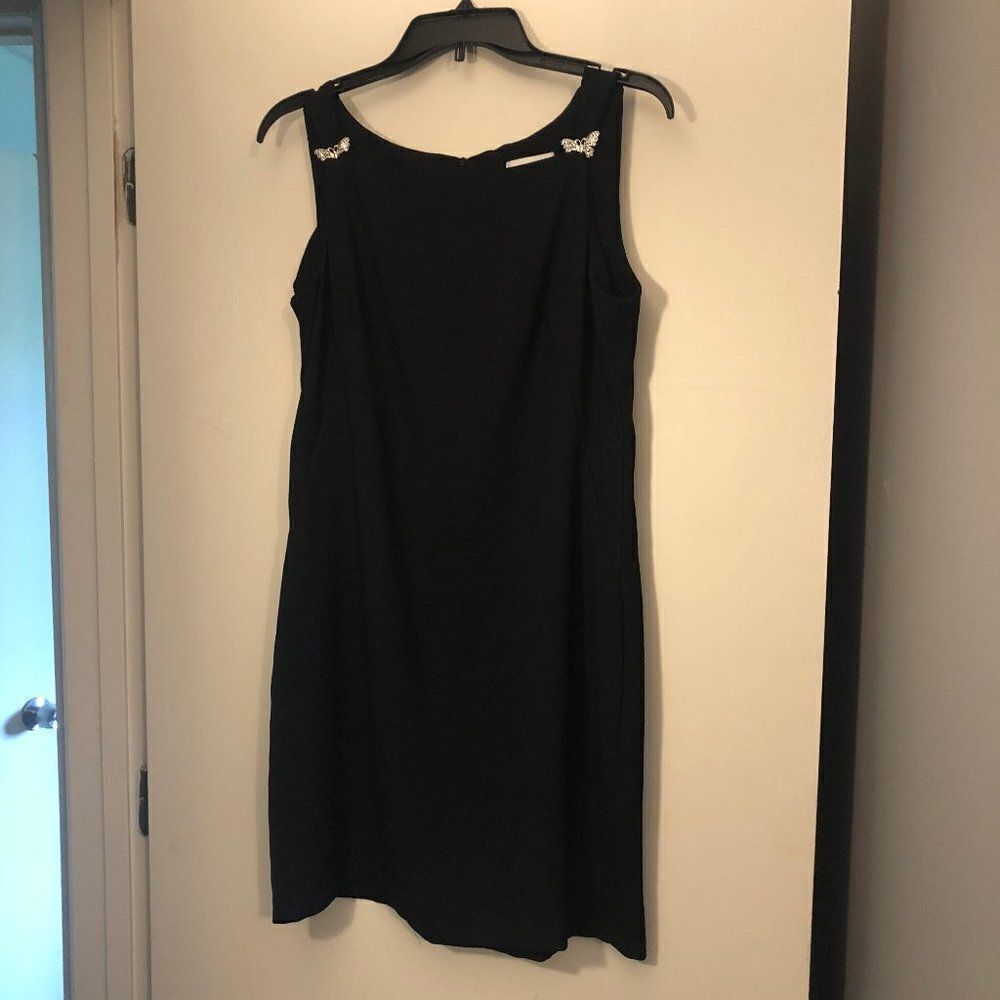 Women's CDC petite Dress - Size 12 black sleeveles